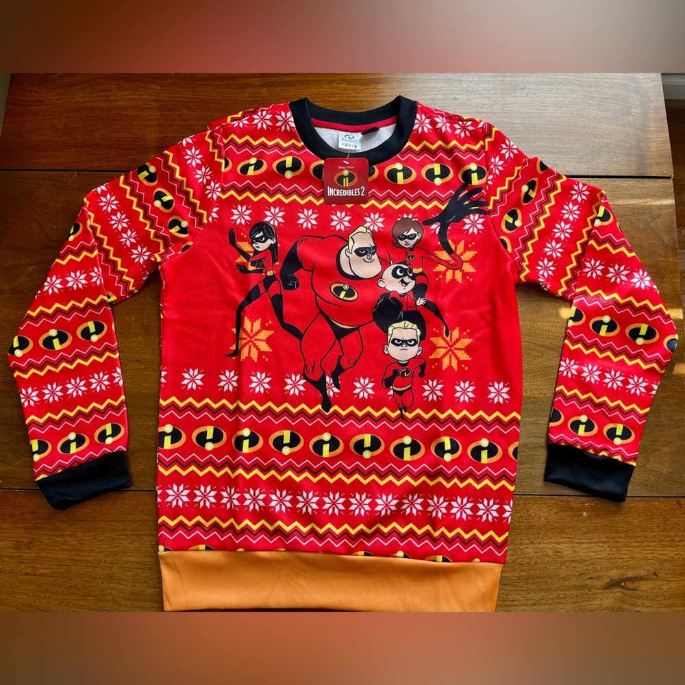 NWT Incredibles “Ugly” Christmas Sweater